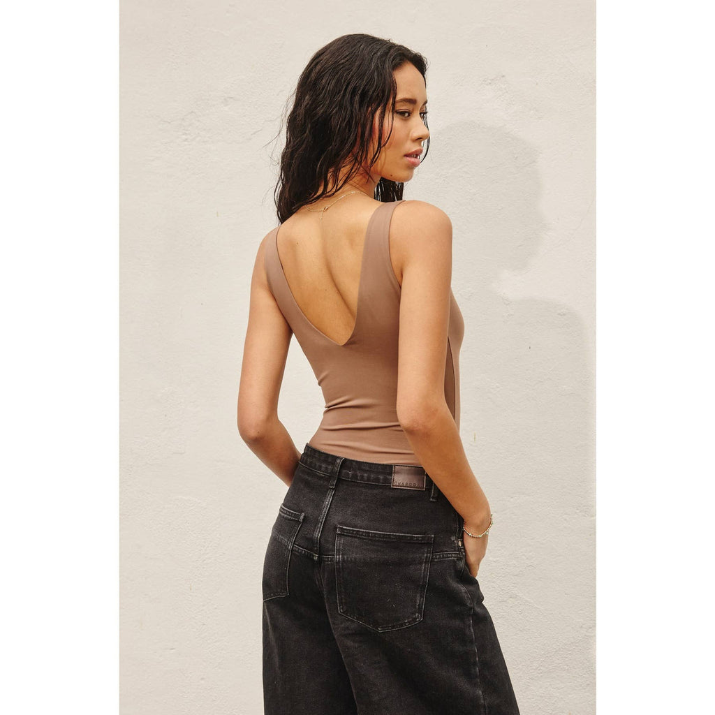 Deep V Bodysuit