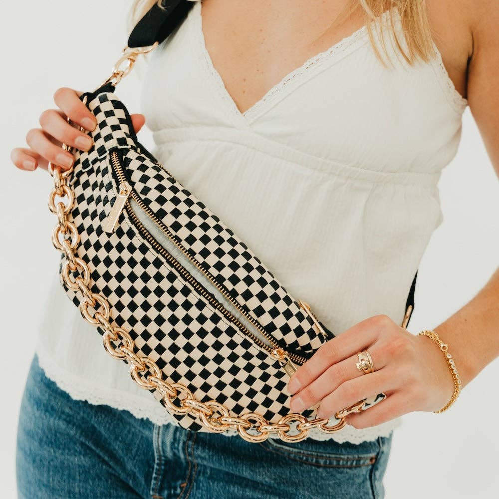 Woven Side Kick Bum Bag