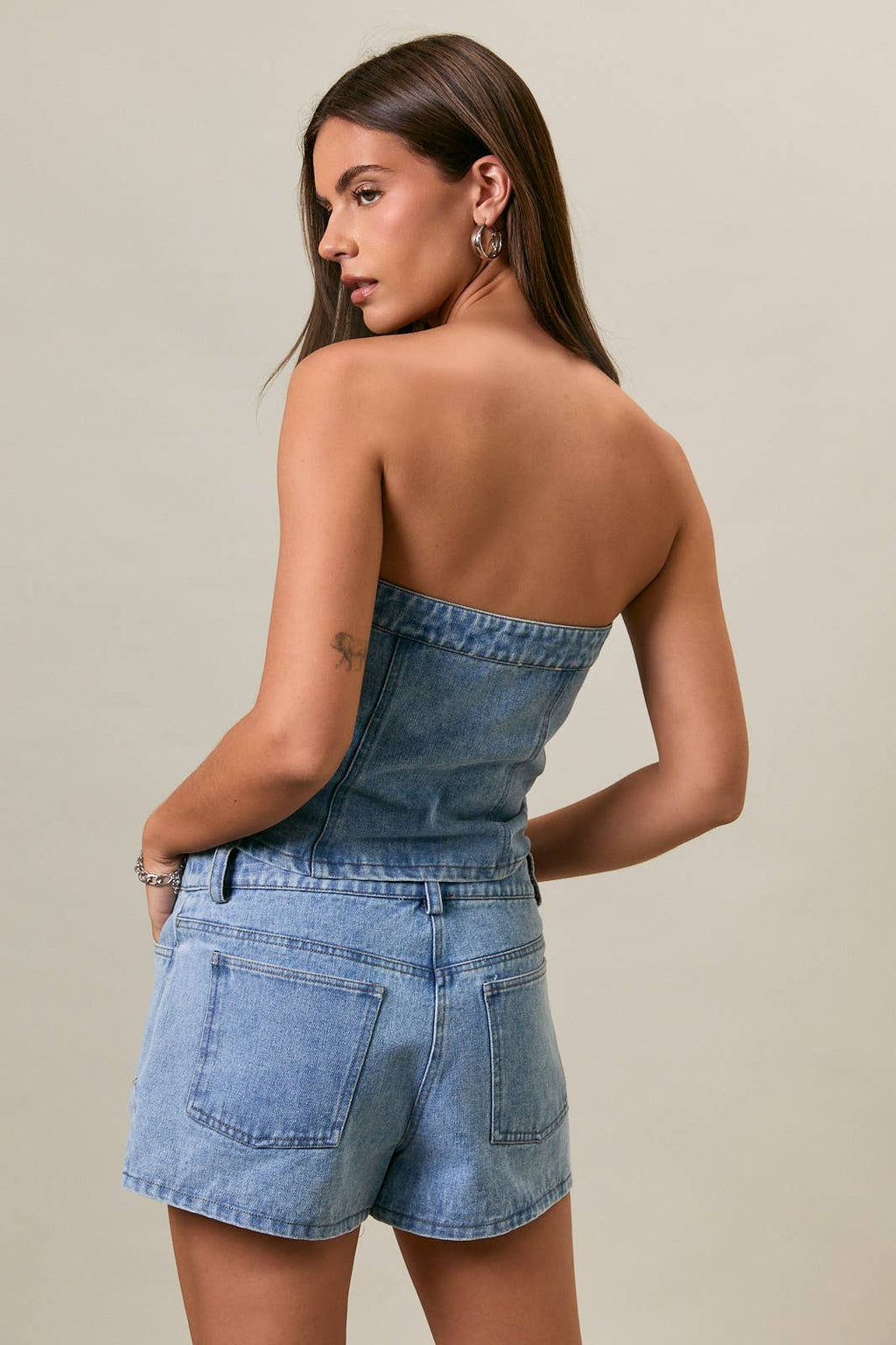 Blue Jean Baby Tube Top
