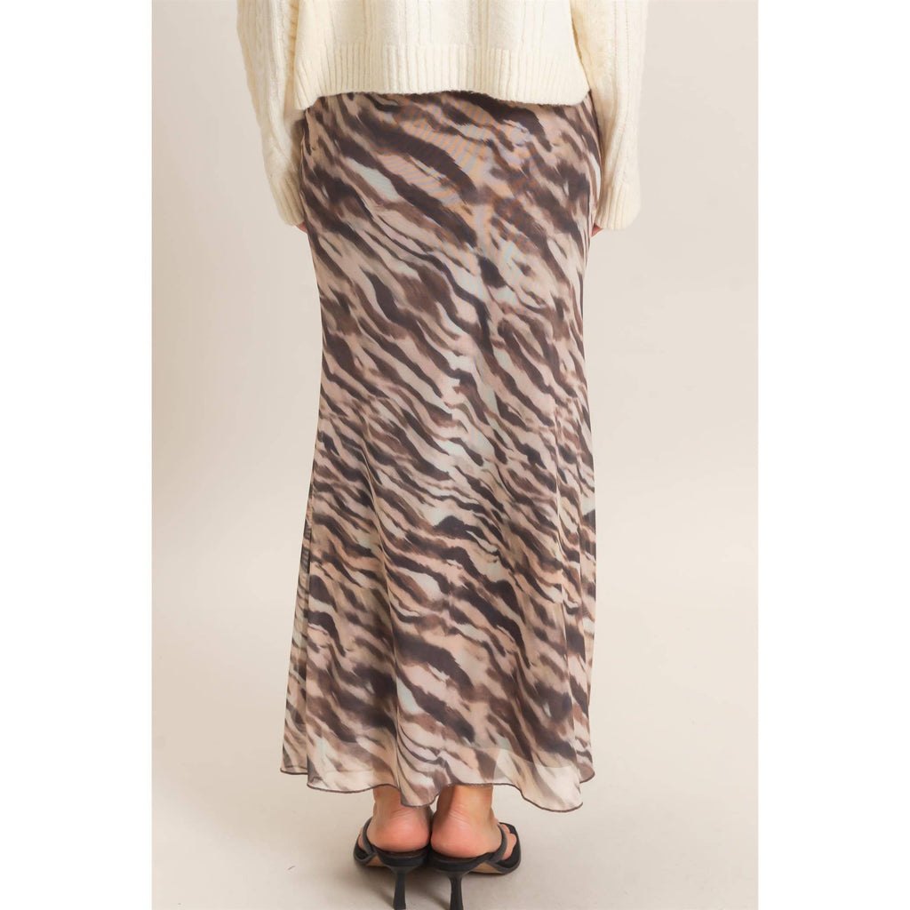 Mari Mesh Maxi Skirt