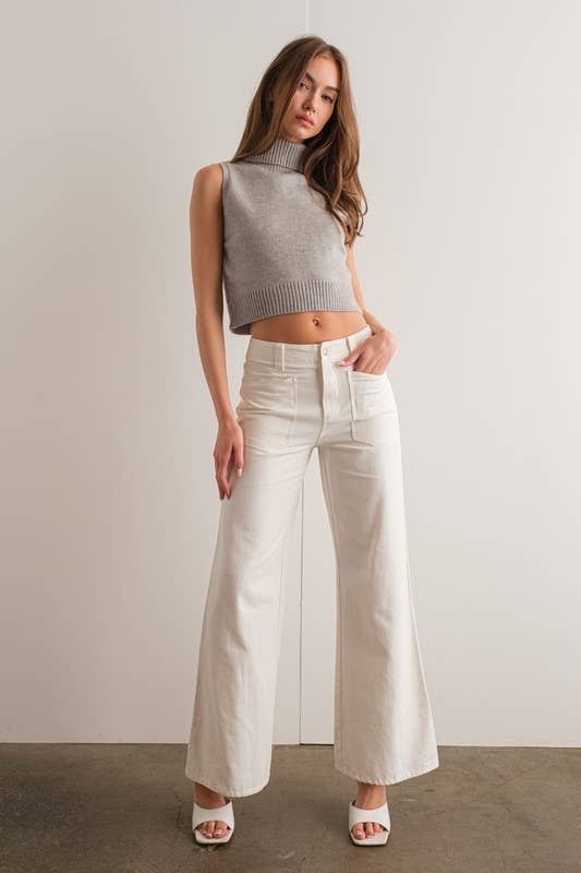 Alice Turtle Neck Knit Top