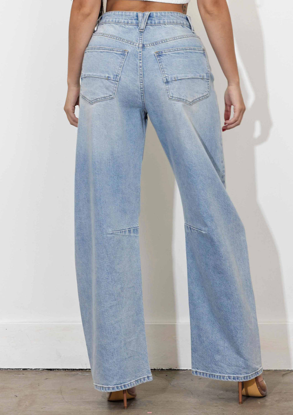 Not My First Rodeo Barrel Jeans