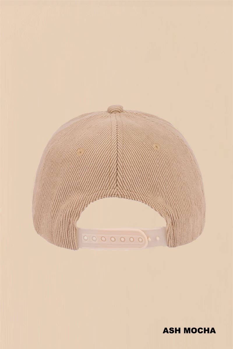Rope/Corduroy Trucker Hat