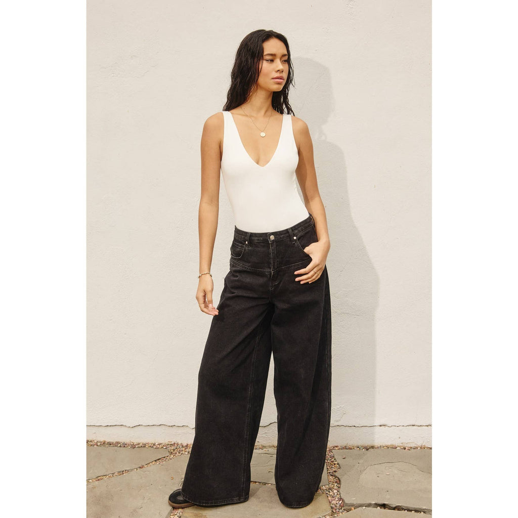 Deep V Bodysuit