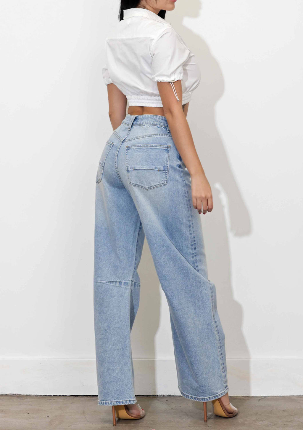 Not My First Rodeo Barrel Jeans