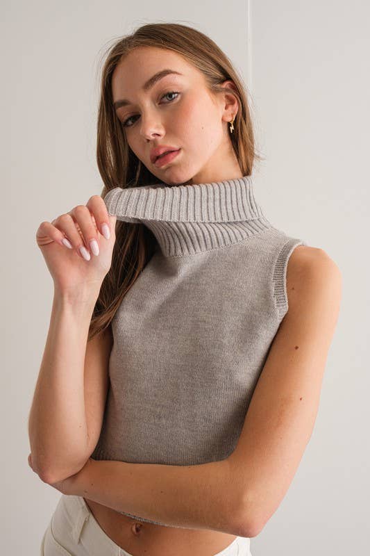 Alice Turtle Neck Knit Top