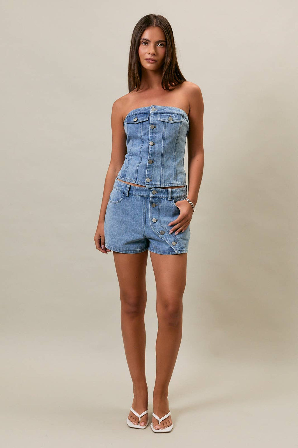 Blue Jean Baby Tube Top