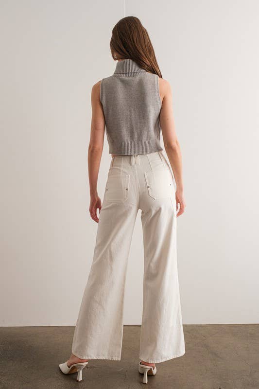Alice Turtle Neck Knit Top