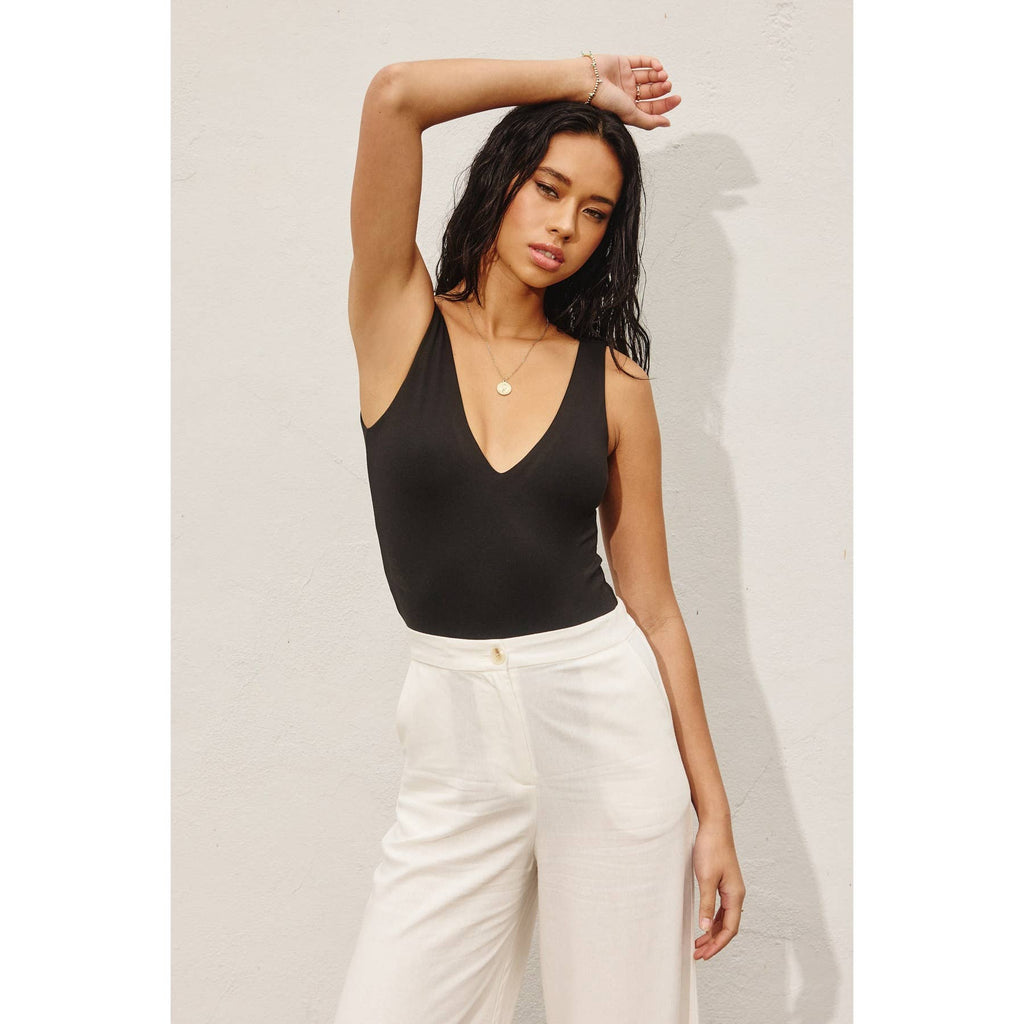 Deep V Bodysuit
